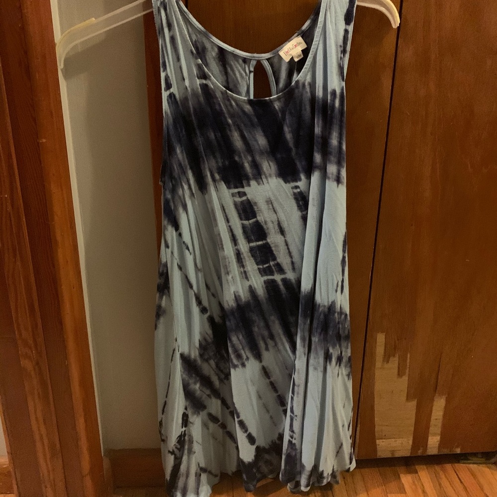 [SOLD] Large Blue Tye-Dye Dress